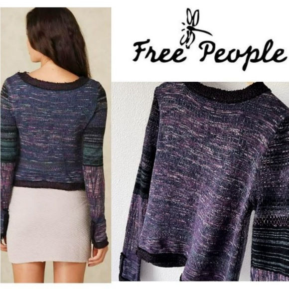 Free People Angora Silk Wool Blend Cardigan Sweater - Picture 4 of 11